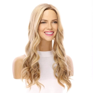 20" Onyx Silk Top Topper Ash Blonde