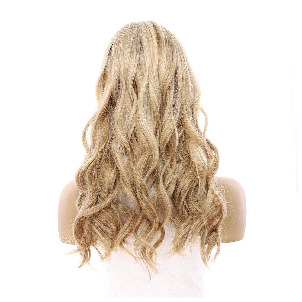 20" Onyx Silk Top Topper Ash Blonde