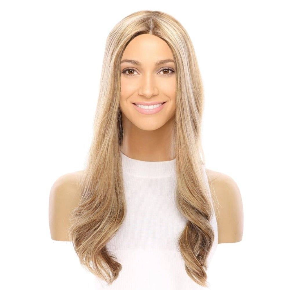 20" Onyx Silk Top Topper Medium Blonde