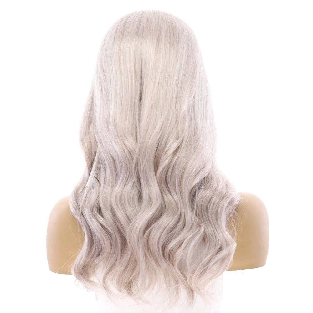 20" Onyx Silk Top Topper Snow Grey