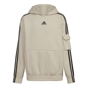 adidas - Kids' (Junior) 3-Stripes Cargo Pullover Hoodie (IQ5772)