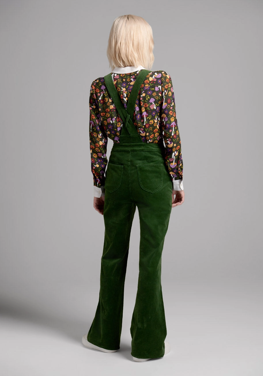 Adored In Cords Overalls