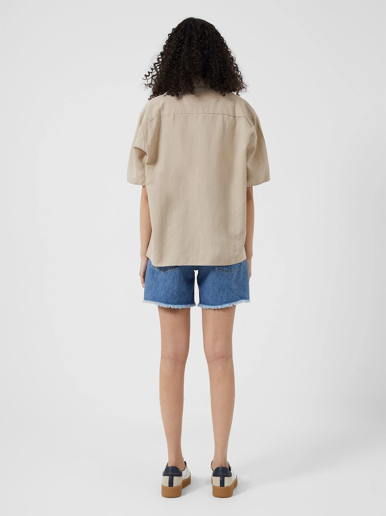 Ahia Cotton-Linen Shirt