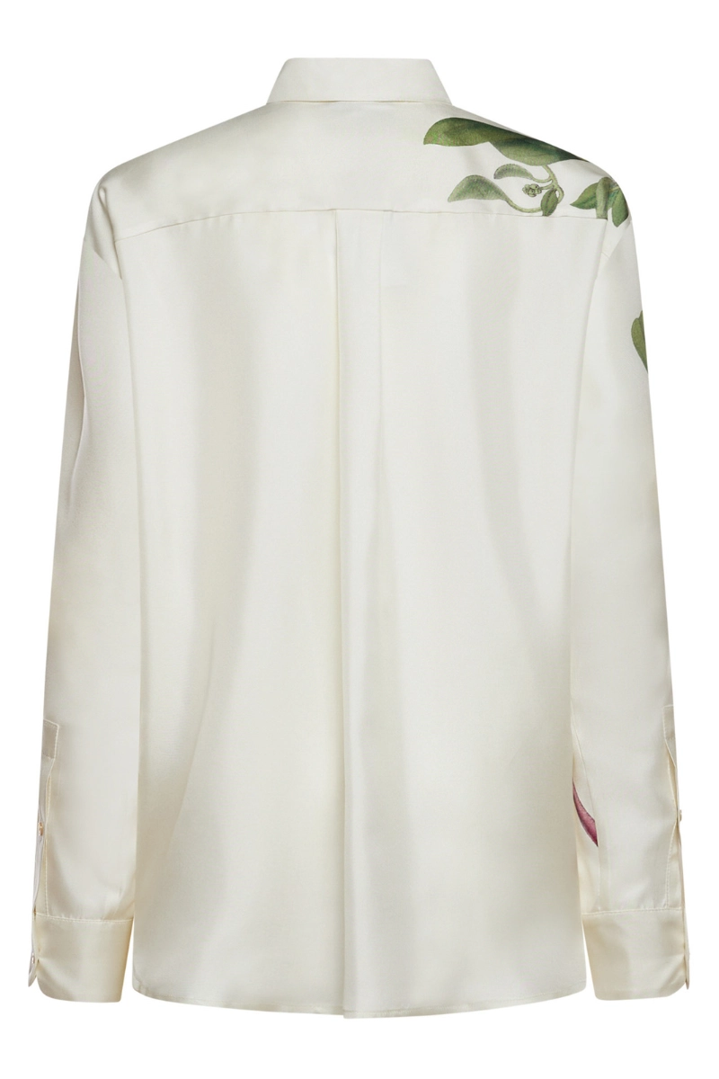 ALOEGOTS Organic Silk Printed shirt