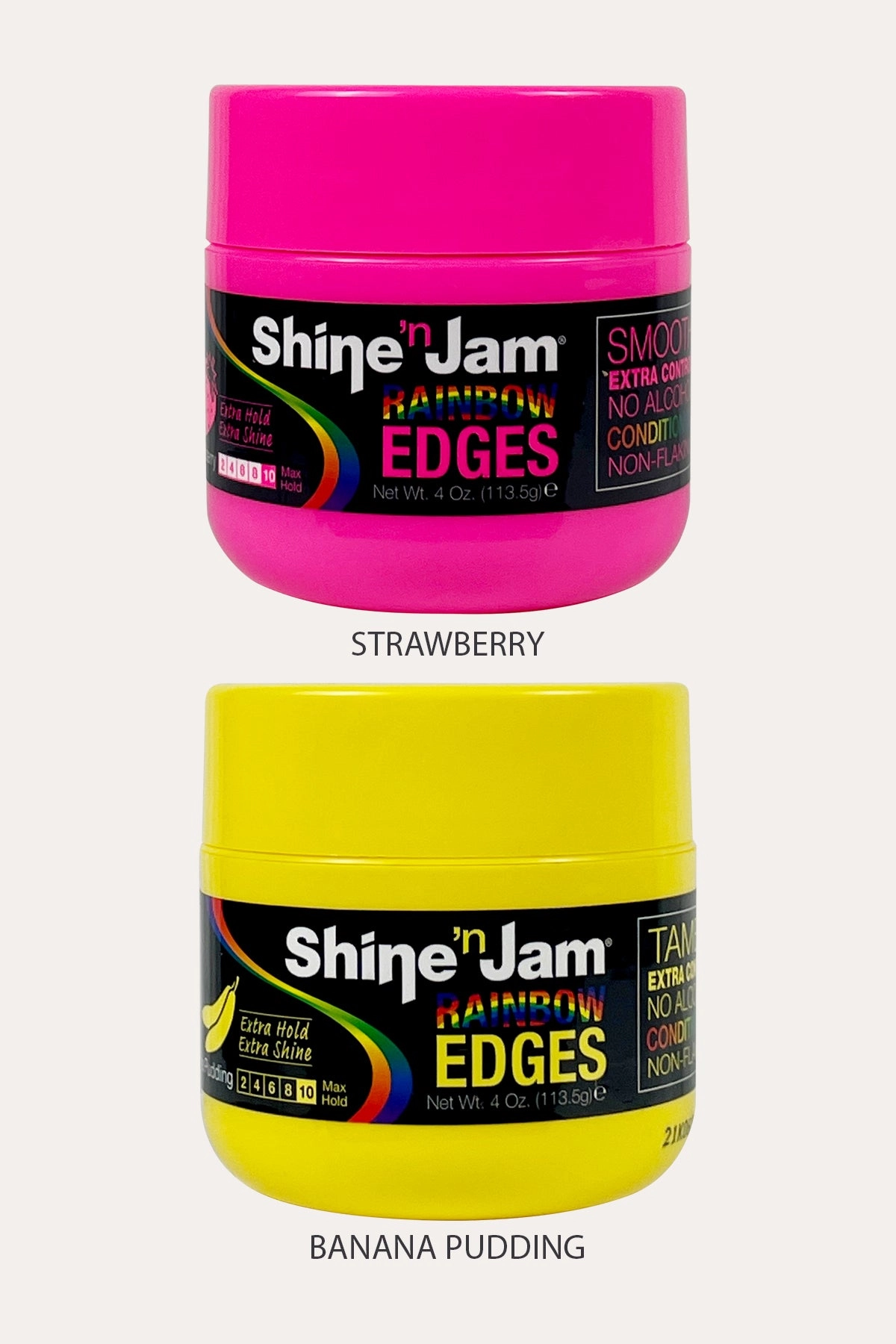 AMPRO PRO STYLE SHINE'N JAM RAINBOW EDGES 4oz