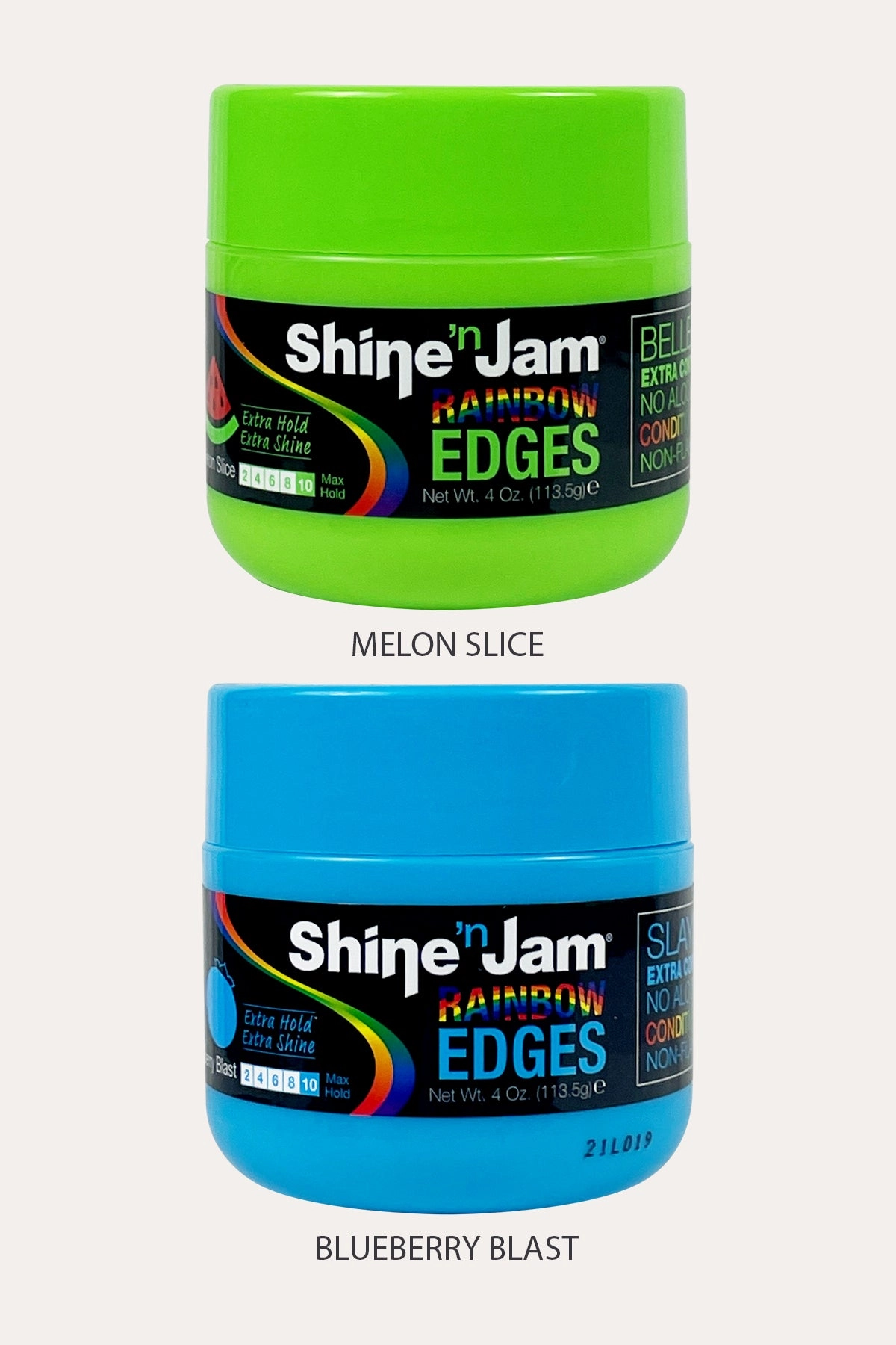 AMPRO PRO STYLE SHINE'N JAM RAINBOW EDGES 4oz