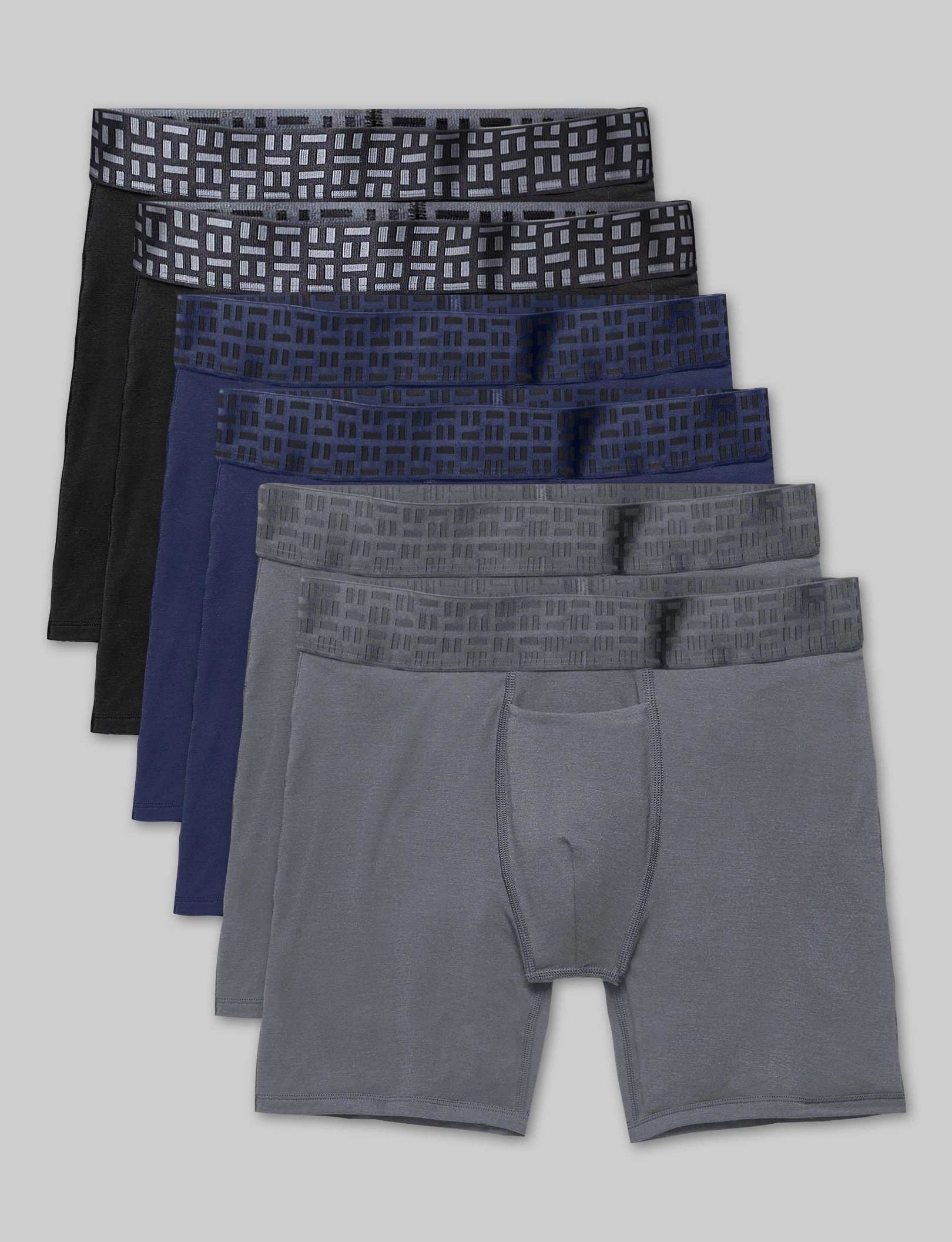 Apollo Mid-Length Boxer Brief 6 (6-Pack)