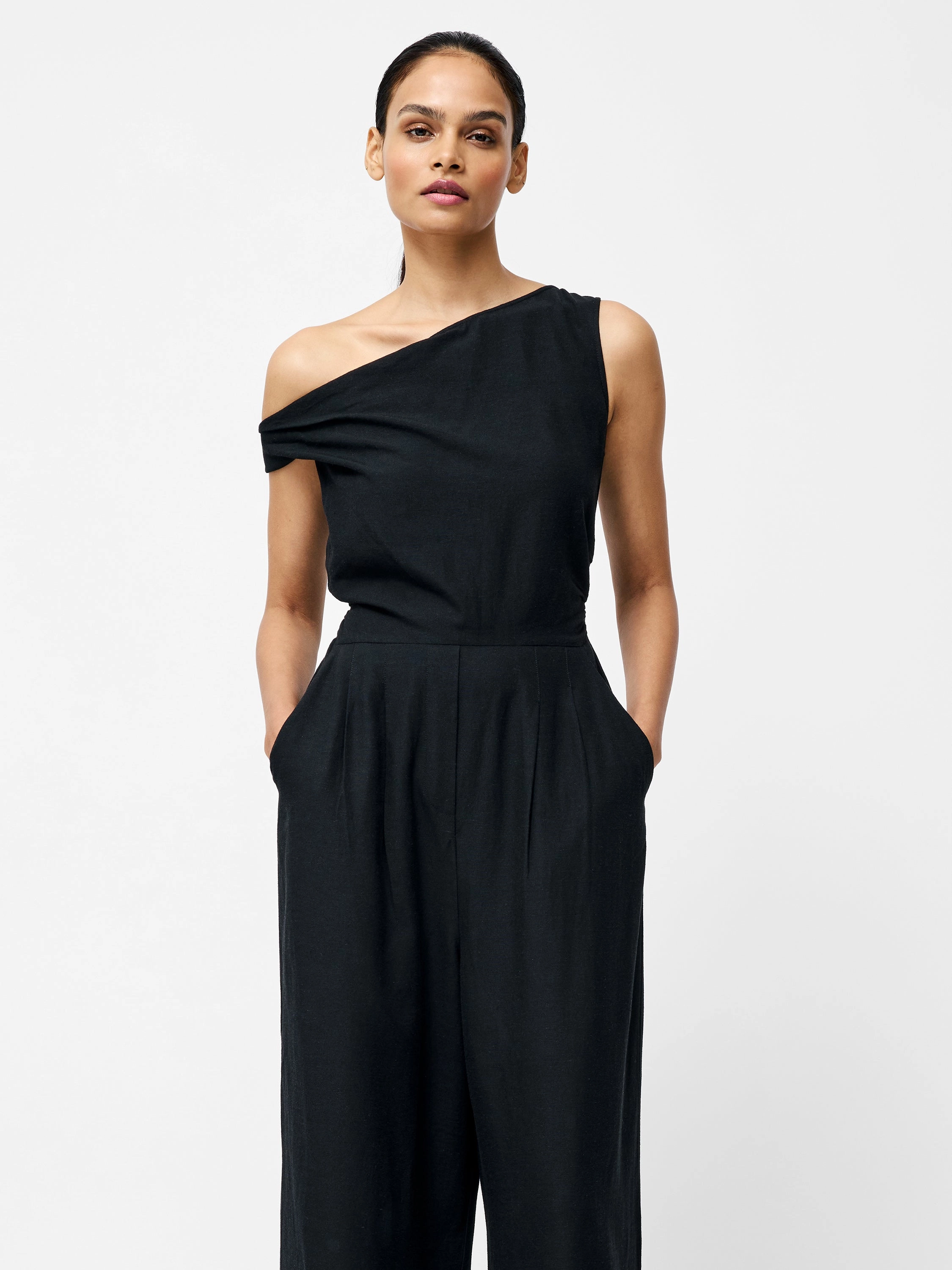 Ariette Linen Blend Jumpsuit