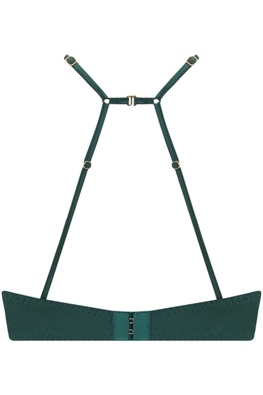 Athena Quarter Cup Bra Green, Size S (UK 8-10)