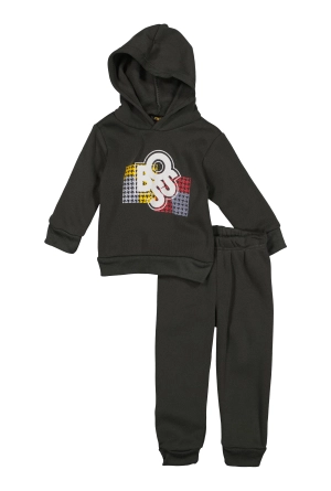 Baby Boys 12-24M Boss Graphic Hoodie and Joggers