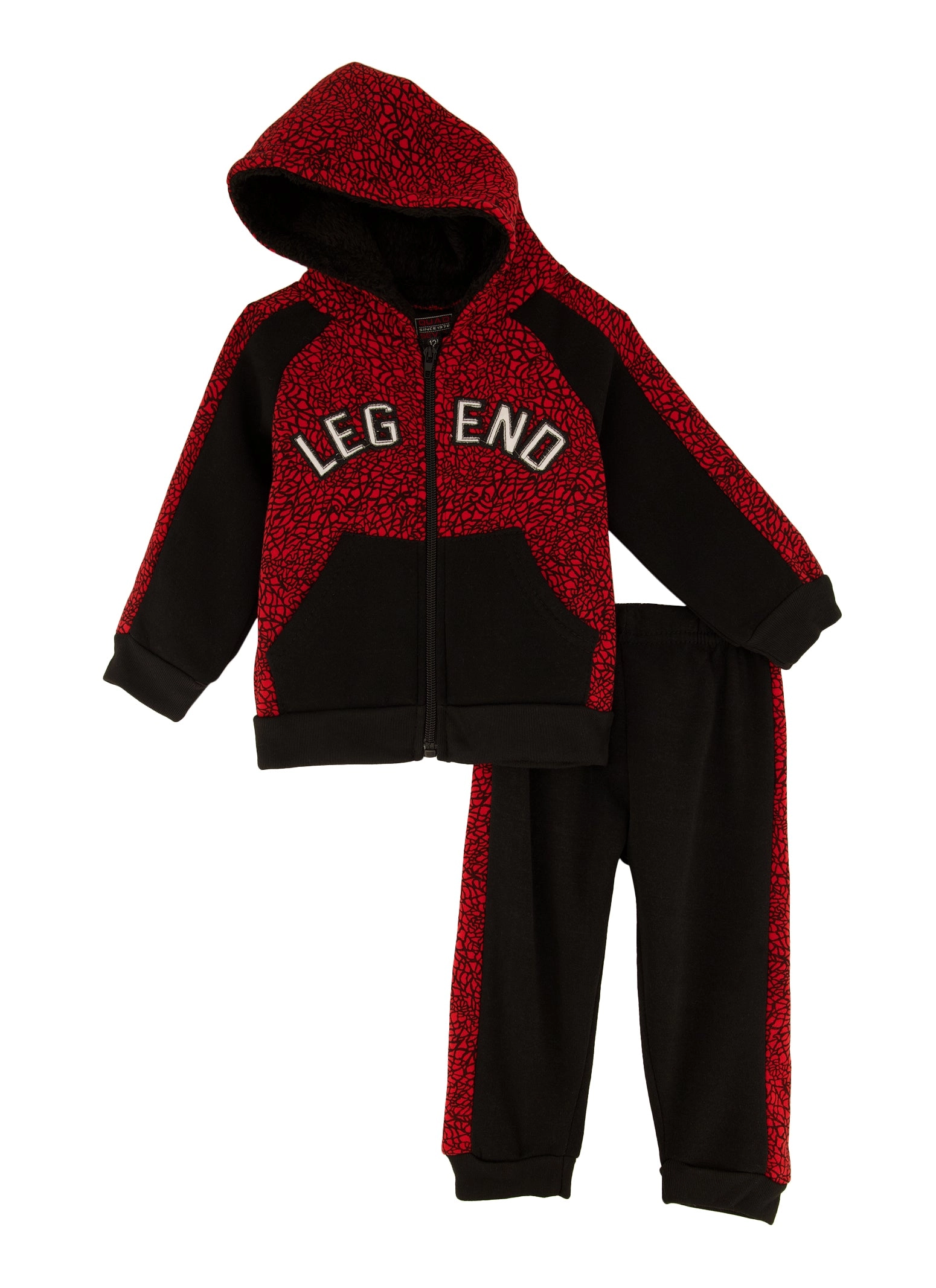 Baby Boys 12-24M Legend Color Block Hoodie and Joggers