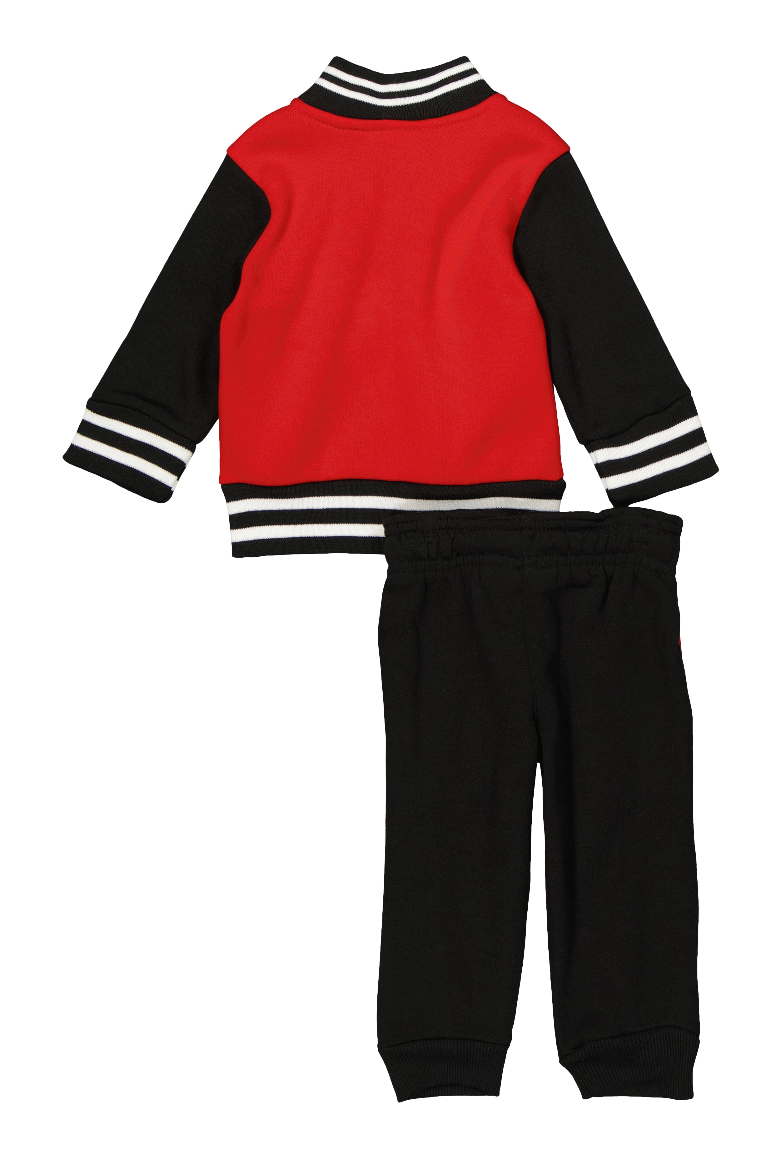 Baby Boys 12-24M Zip Front Letterman Jacket and Joggers