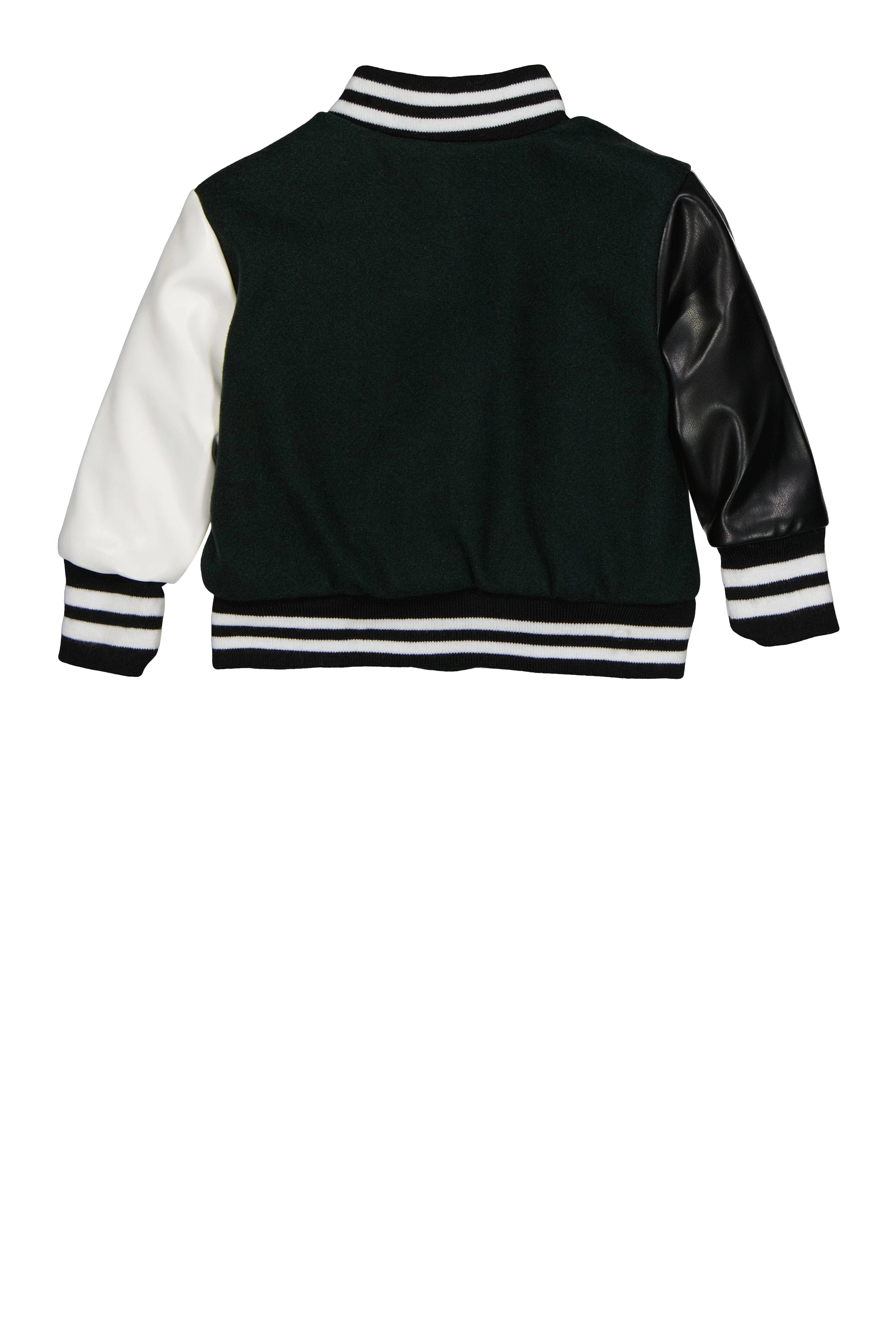 Baby Girls 0-9M From My Mama Chenille Varsity Jacket