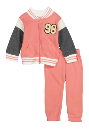 Baby Girls 12-24M Brooklyn New York 98 Bear Jacket and Sweatpants