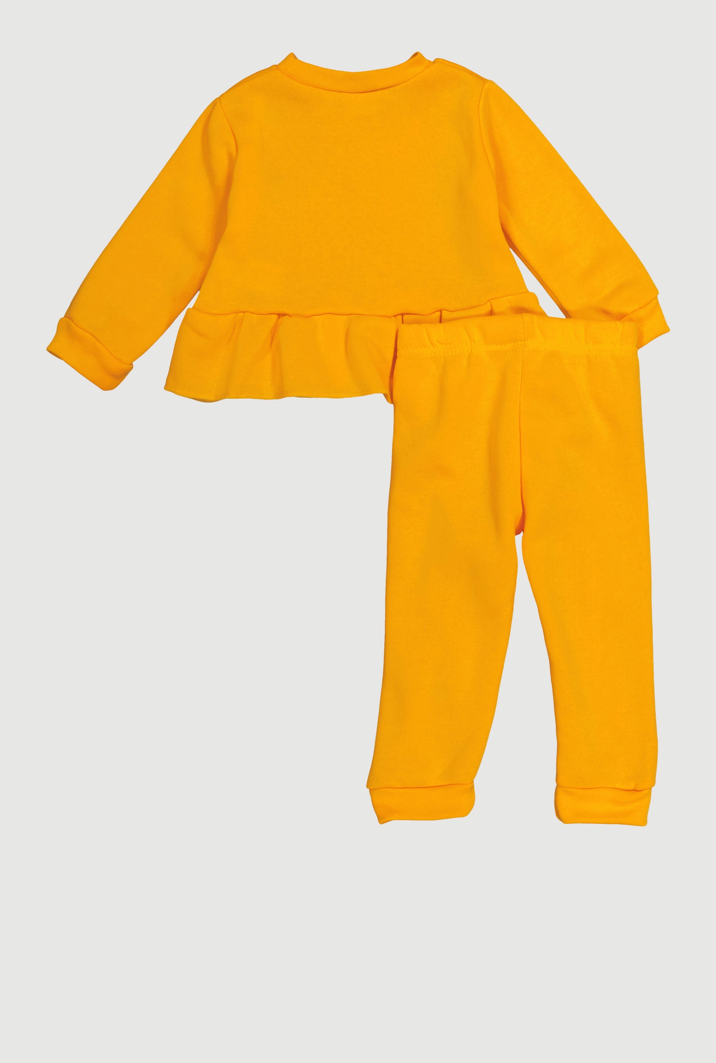 Baby Girls 12-24M Mommy Is My Bestie Glitter Sweatshirt and Joggers