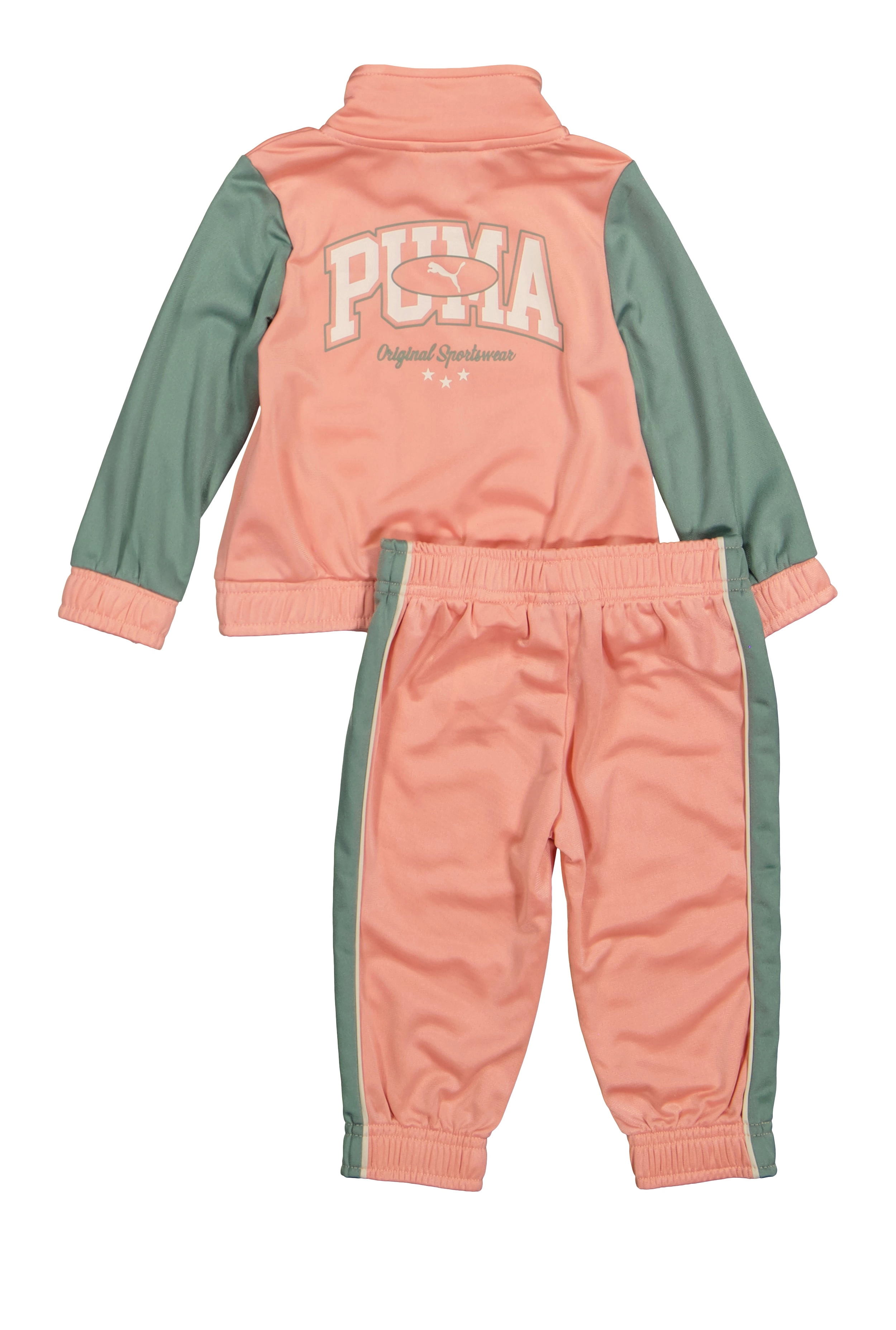 Baby Girls 12-2M Puma Color Blocked Track Jacket and Joggers