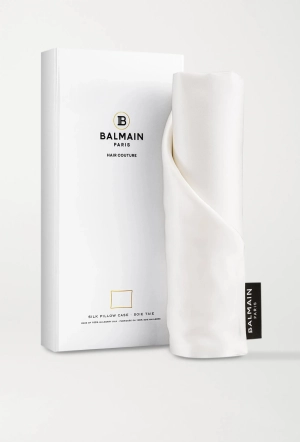 Balmain Paris Hair Couture Mulberry Silk Pillowcase