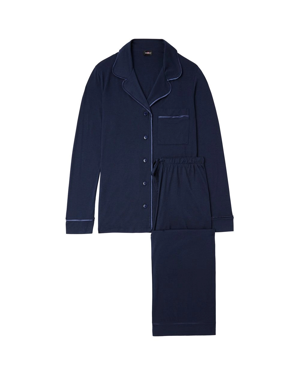 Bella Relaxed Long Sleeve Top and Pant Pajama Set