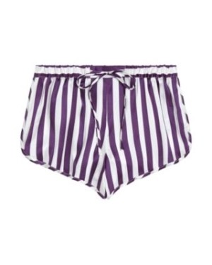 Berry Stripe Sport Shorts