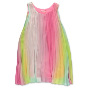 Billieblush Printed Pleated Sleeveless Dress