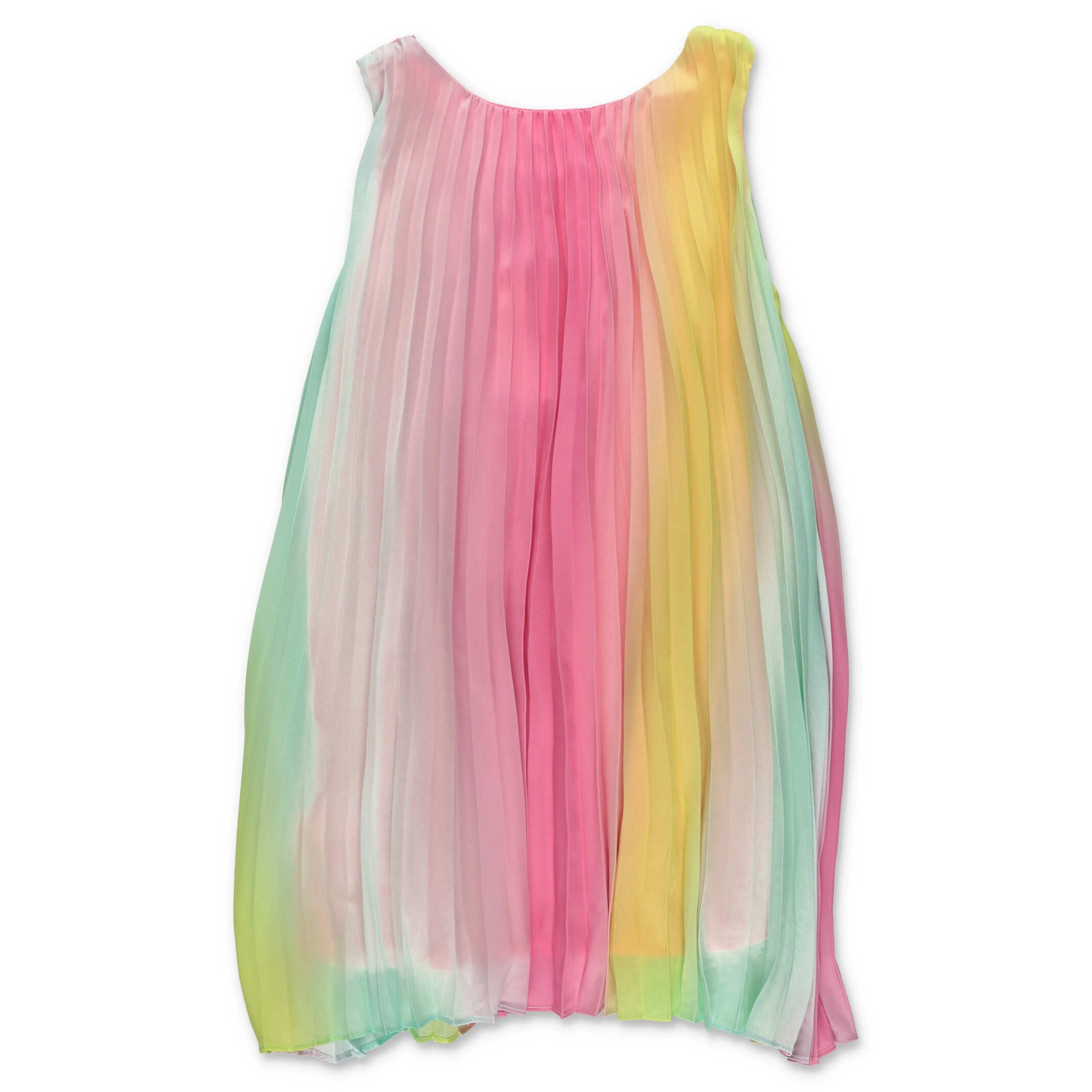 Billieblush Printed Pleated Sleeveless Dress