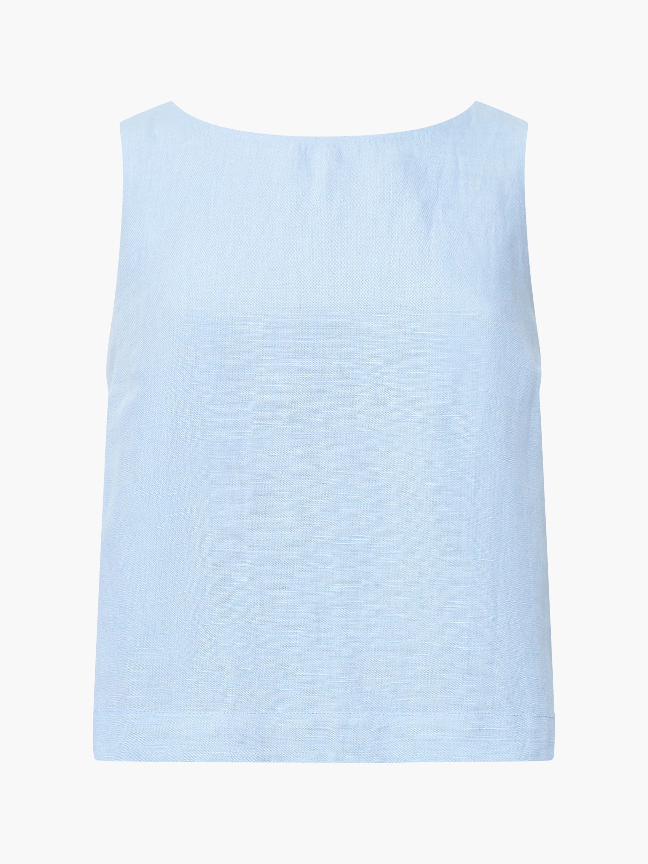 Birdie Linen Tie Back Swing Top