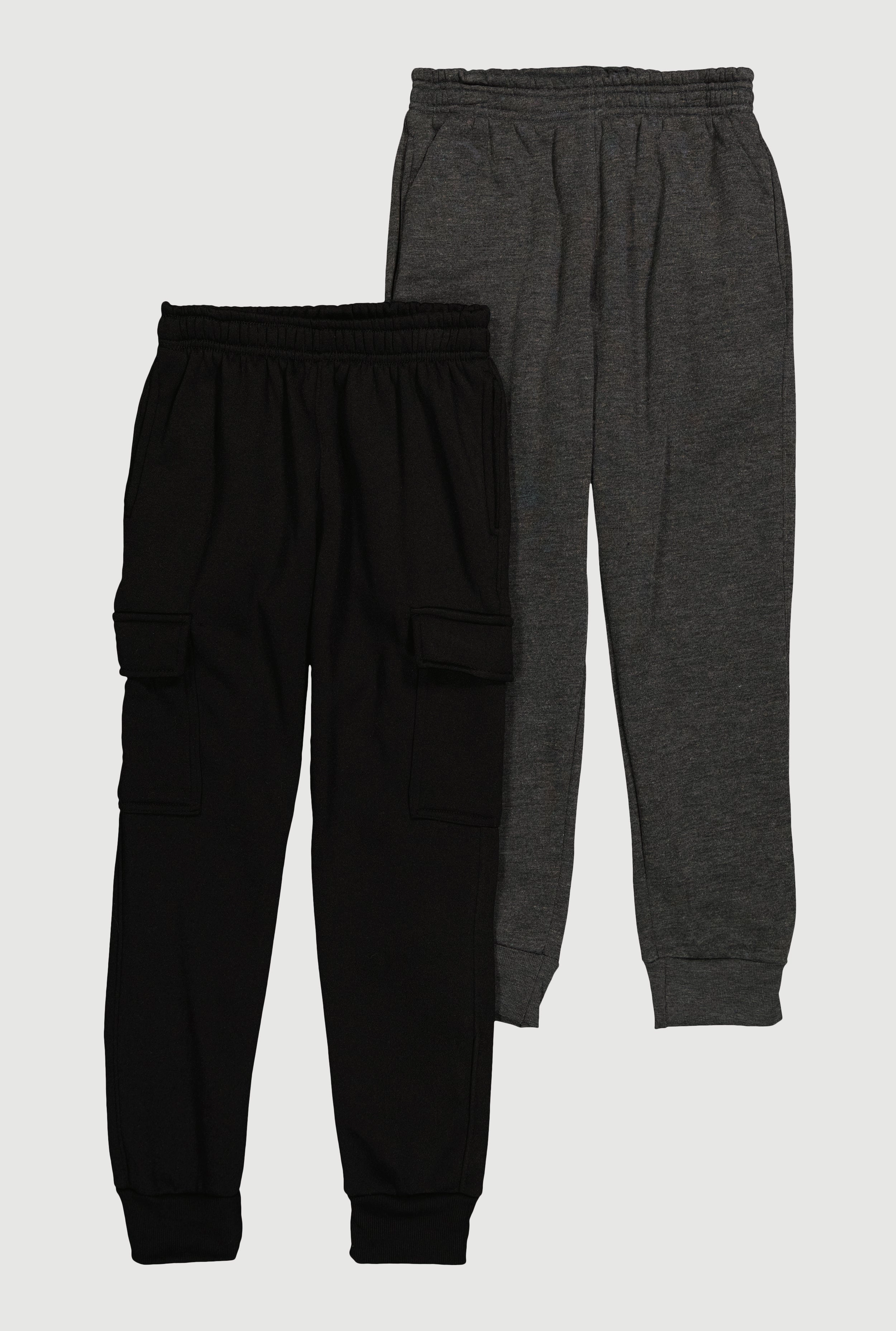 Boys Cargo Joggers 2 Pack