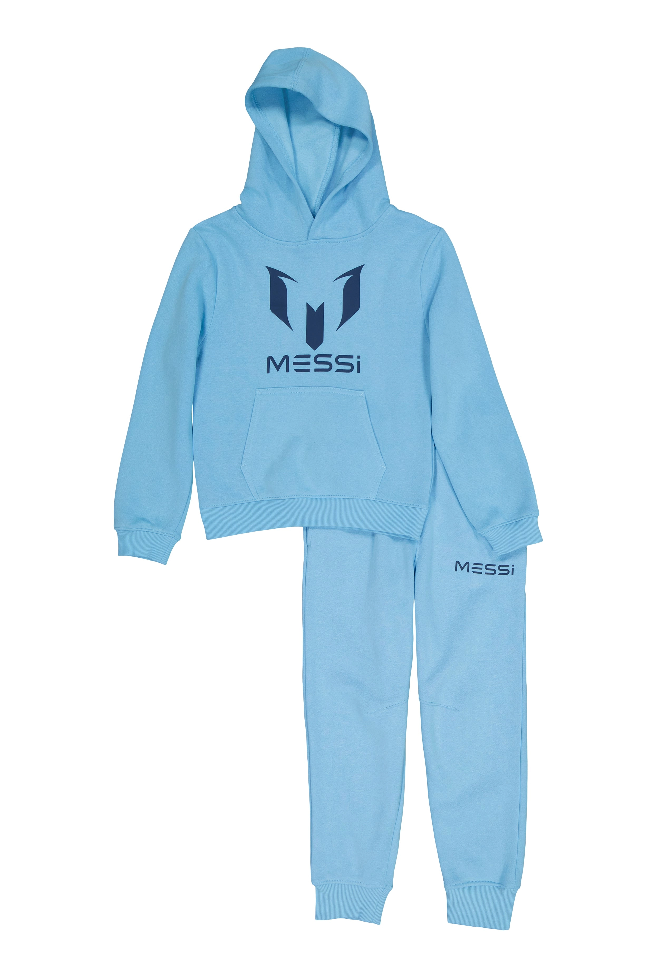 Boys Fleece Messi Logo Hoodie and Joggers