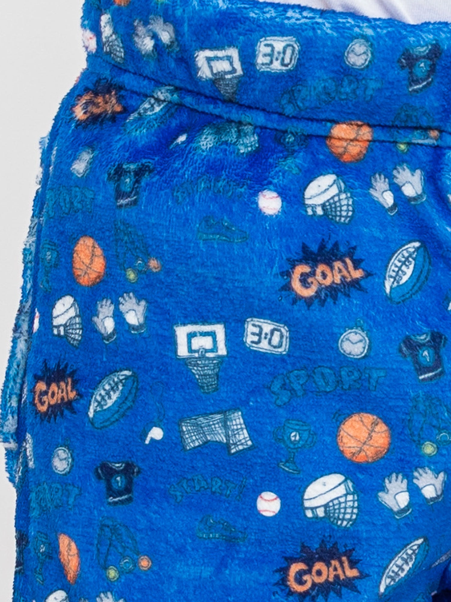 Boy's Sports Plush Lounge Shorts