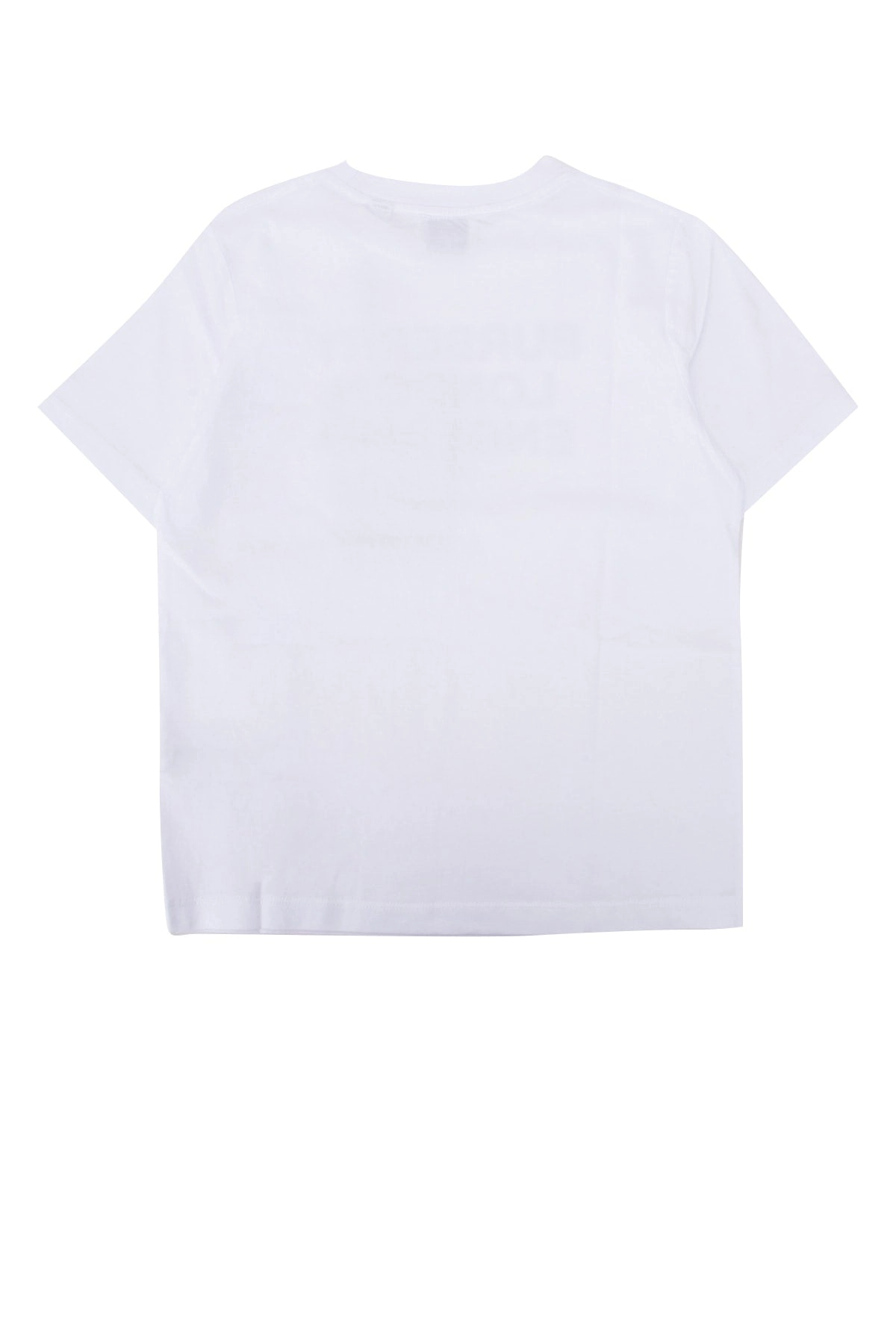 Burberry Kids Logo Printed Crewneck T-Shirt