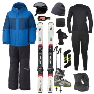 Columbia The Works Package w/ Bibs - Boy's Ski