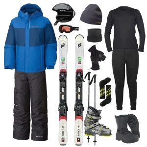 Columbia The Works Package w/ Pants - Boy's Ski