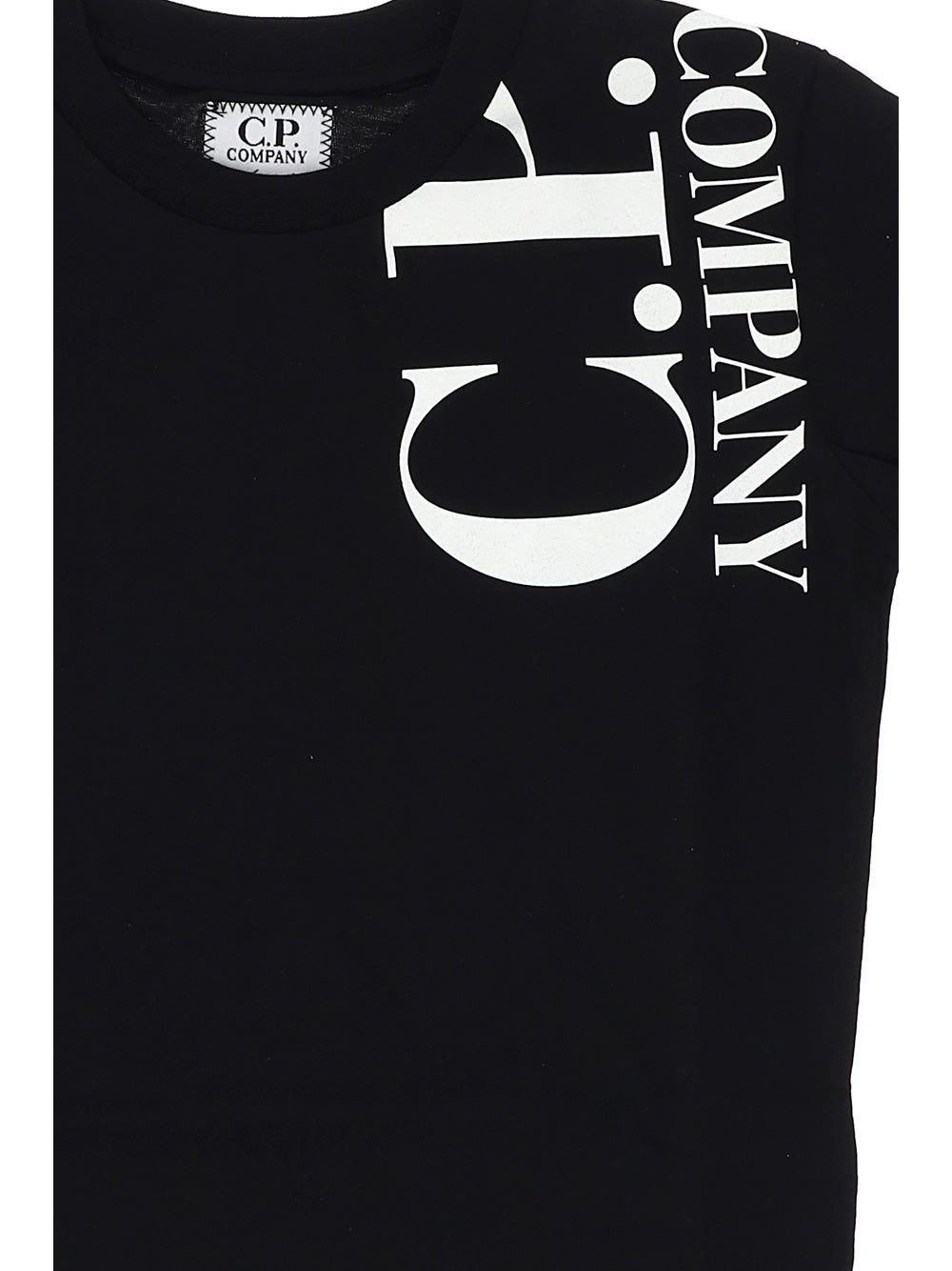 C.P. Company Kids Logo Printed Crewneck T-Shirt