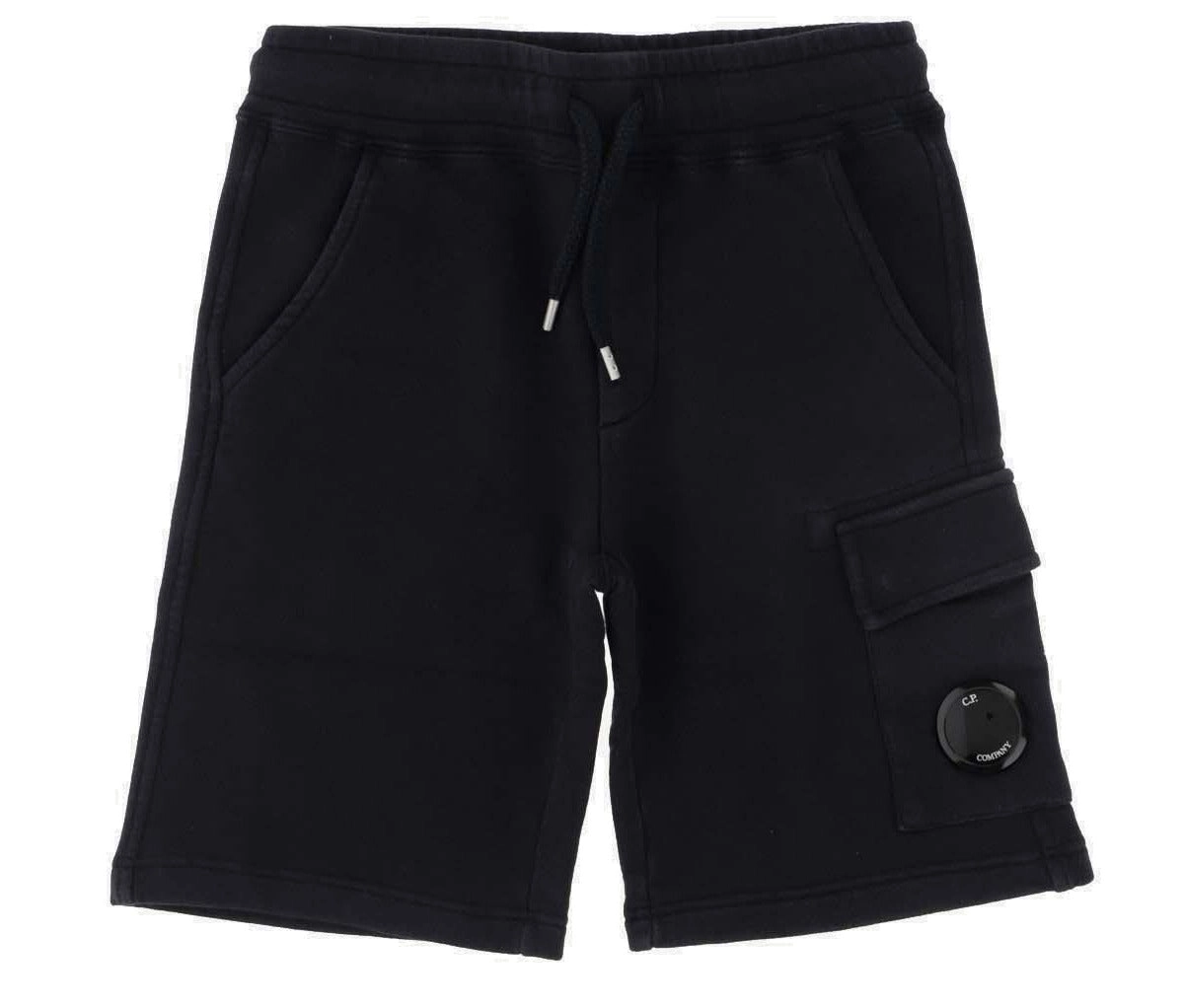C.P. Company Kids Straight Leg Drawstring Shorts