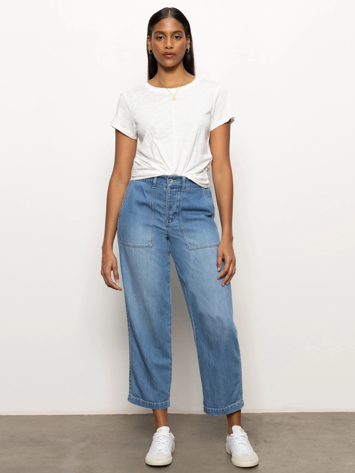 Cruiser Semi High Rise Chino Pant Waverly