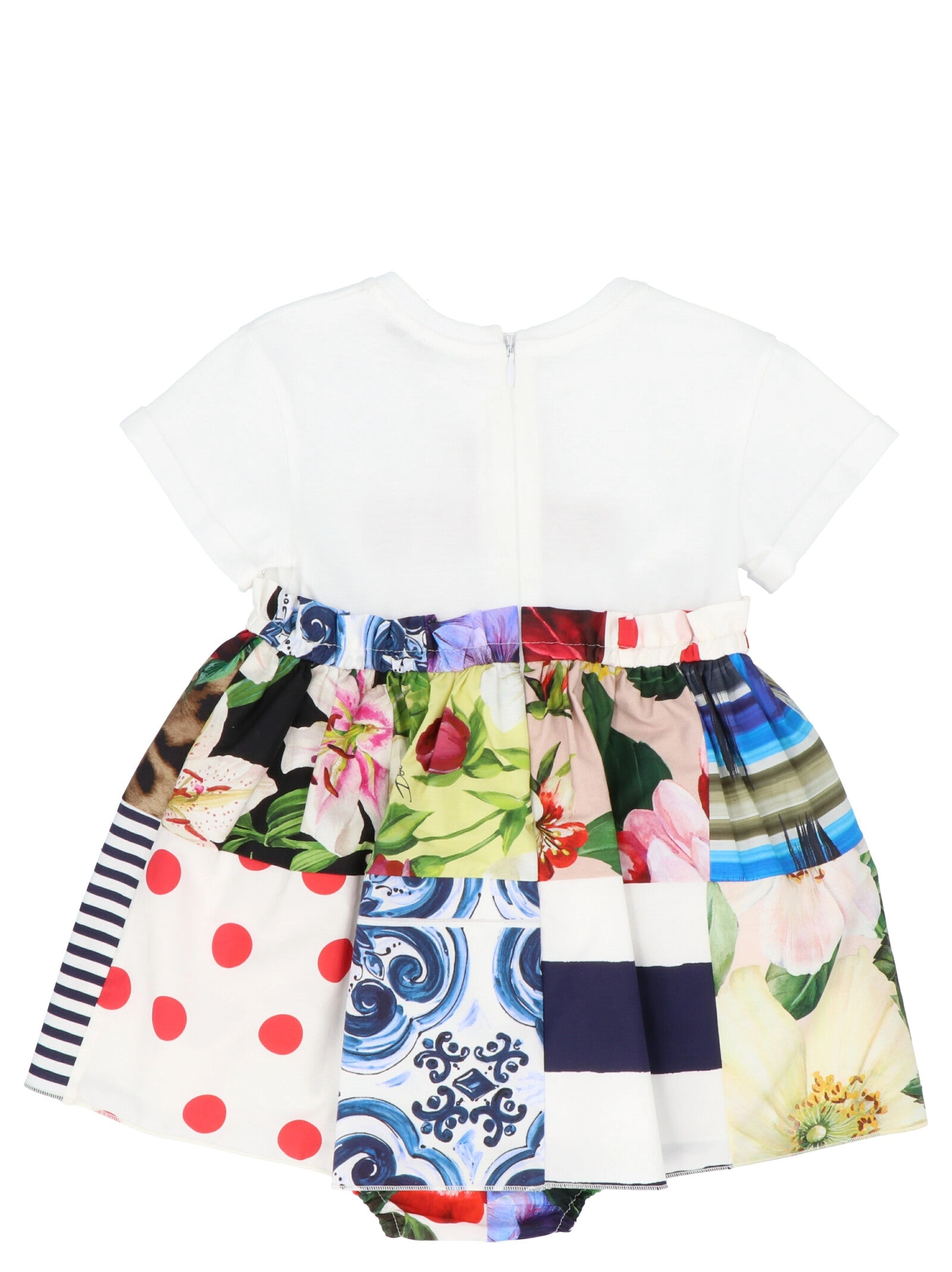 Dolce & Gabbana Kids I Love Gelato Print Dress
