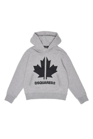 Dsquared2 Kids Logo Printed Long Sleeved Hoodie