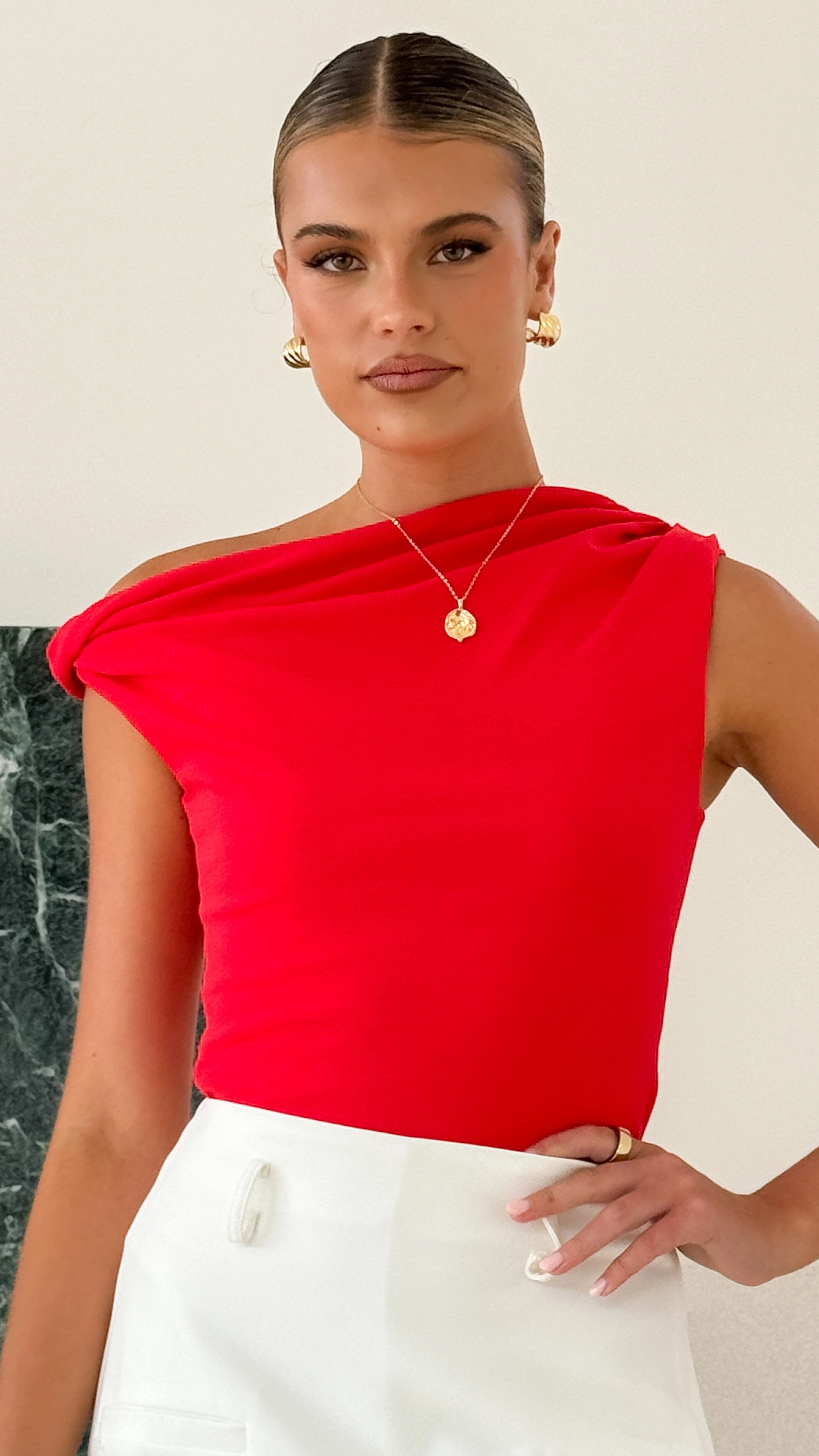 Elva Top - Red