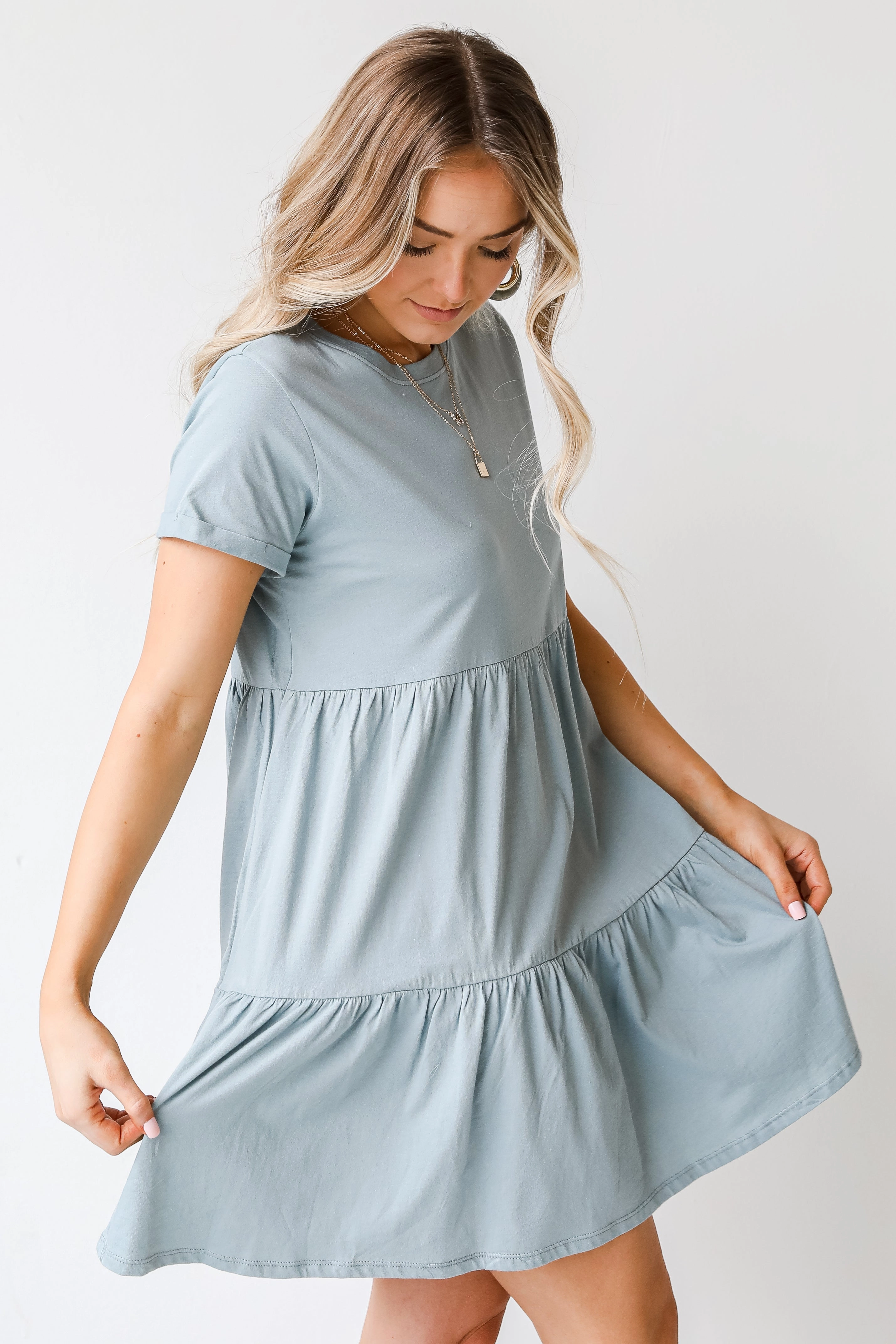 Feeling Cute Tiered Babydoll Dress