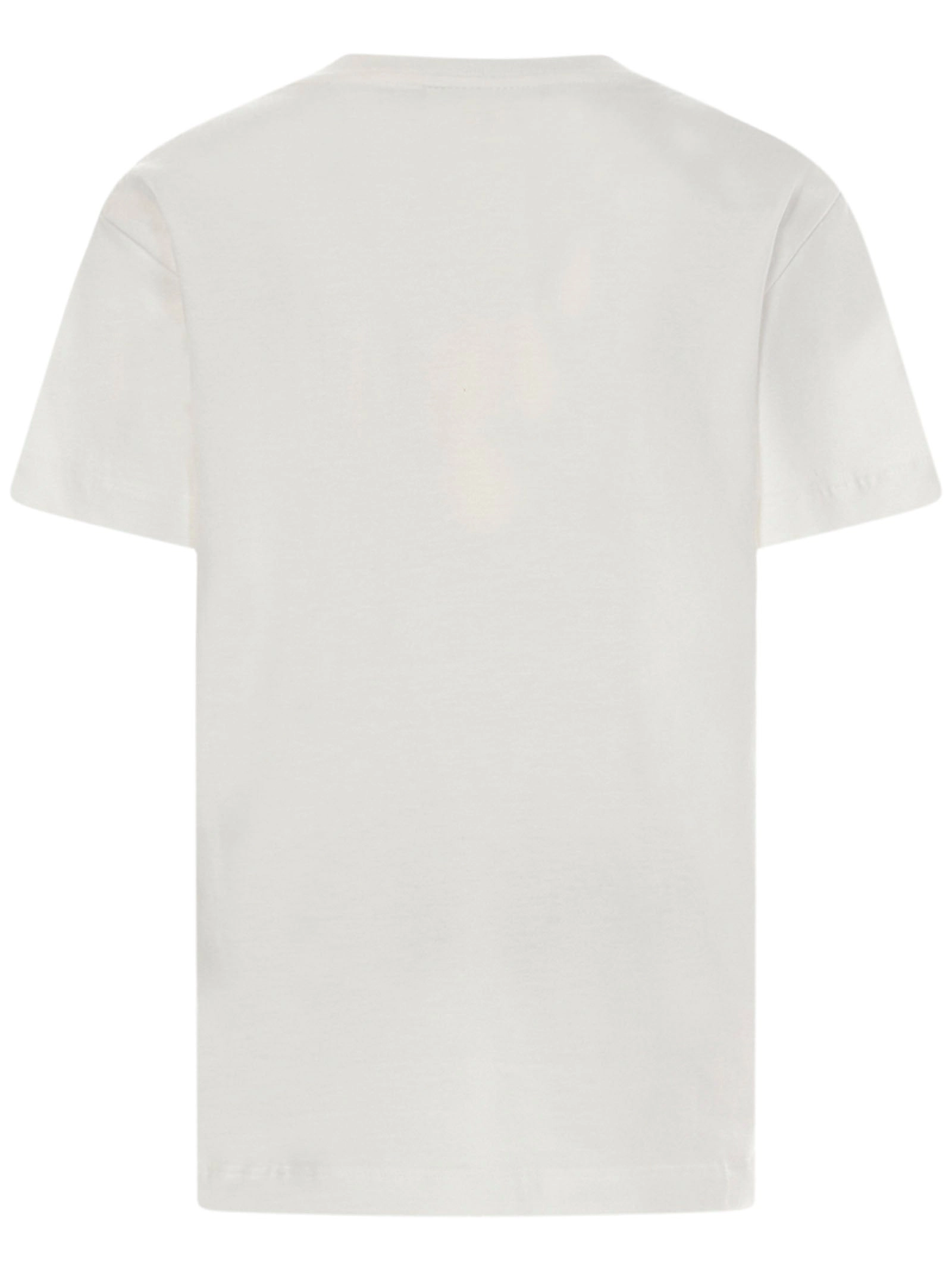 Fendi Kids Logo Patch Crewneck T-Shirt