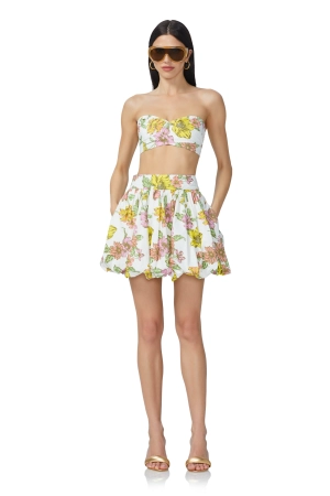 Freya Bubble Skirt - Sunny Floral