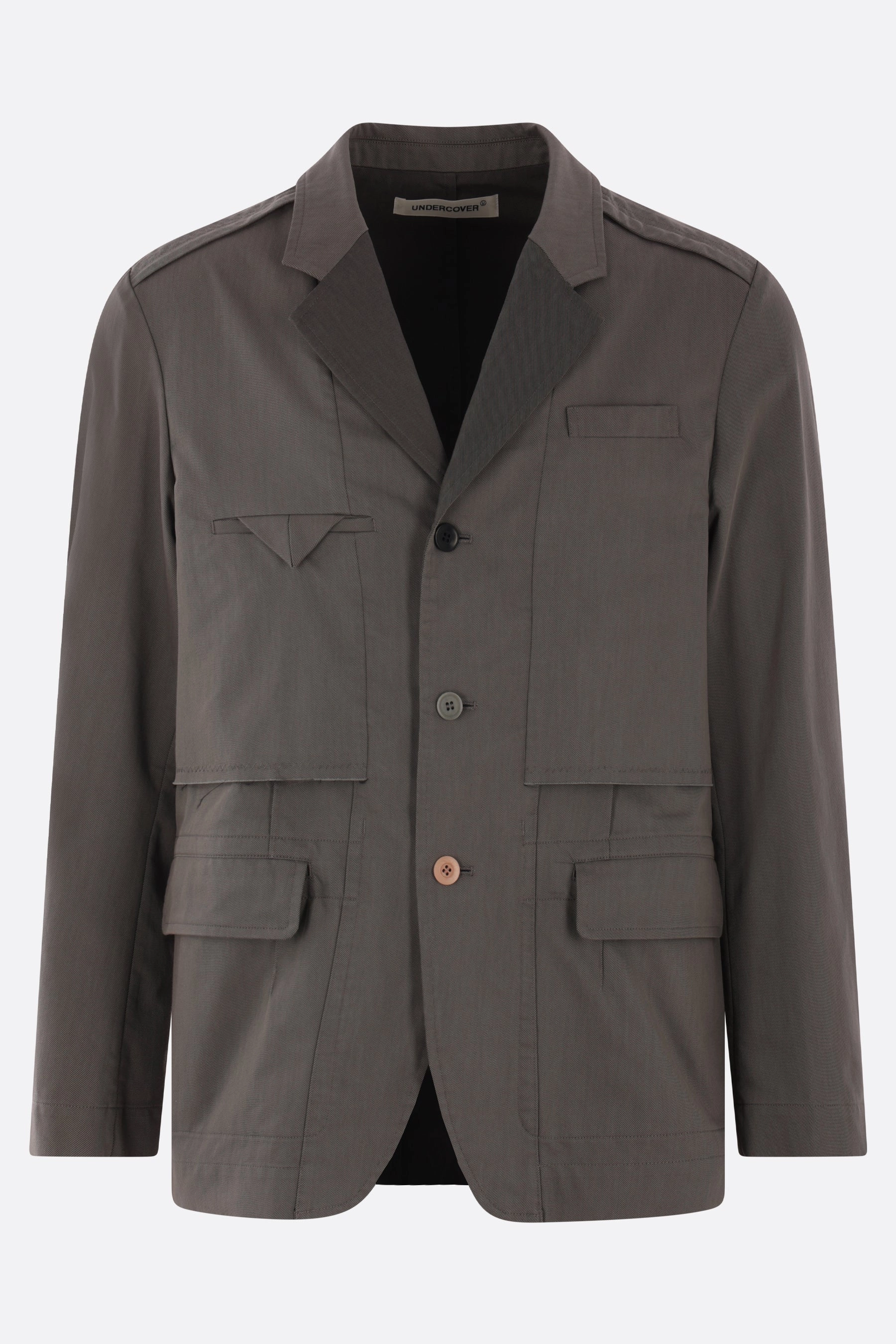 gabardine utility jacket