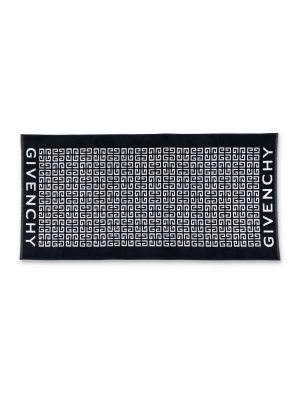 Givenchy Kids 4G-Motif Logo Printed Beach Towel