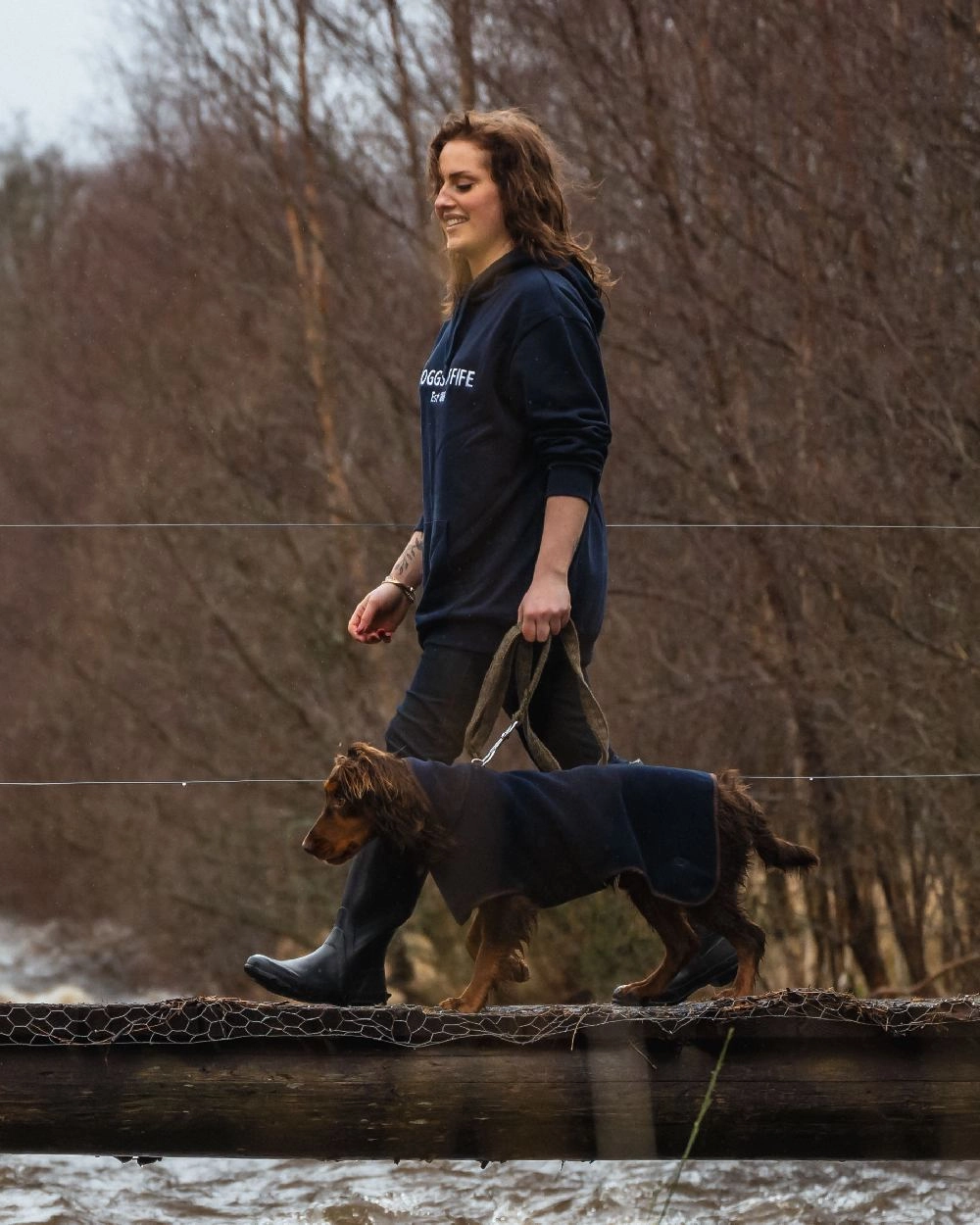 Hoggs of Fife Stenton Fleece Dog Coat