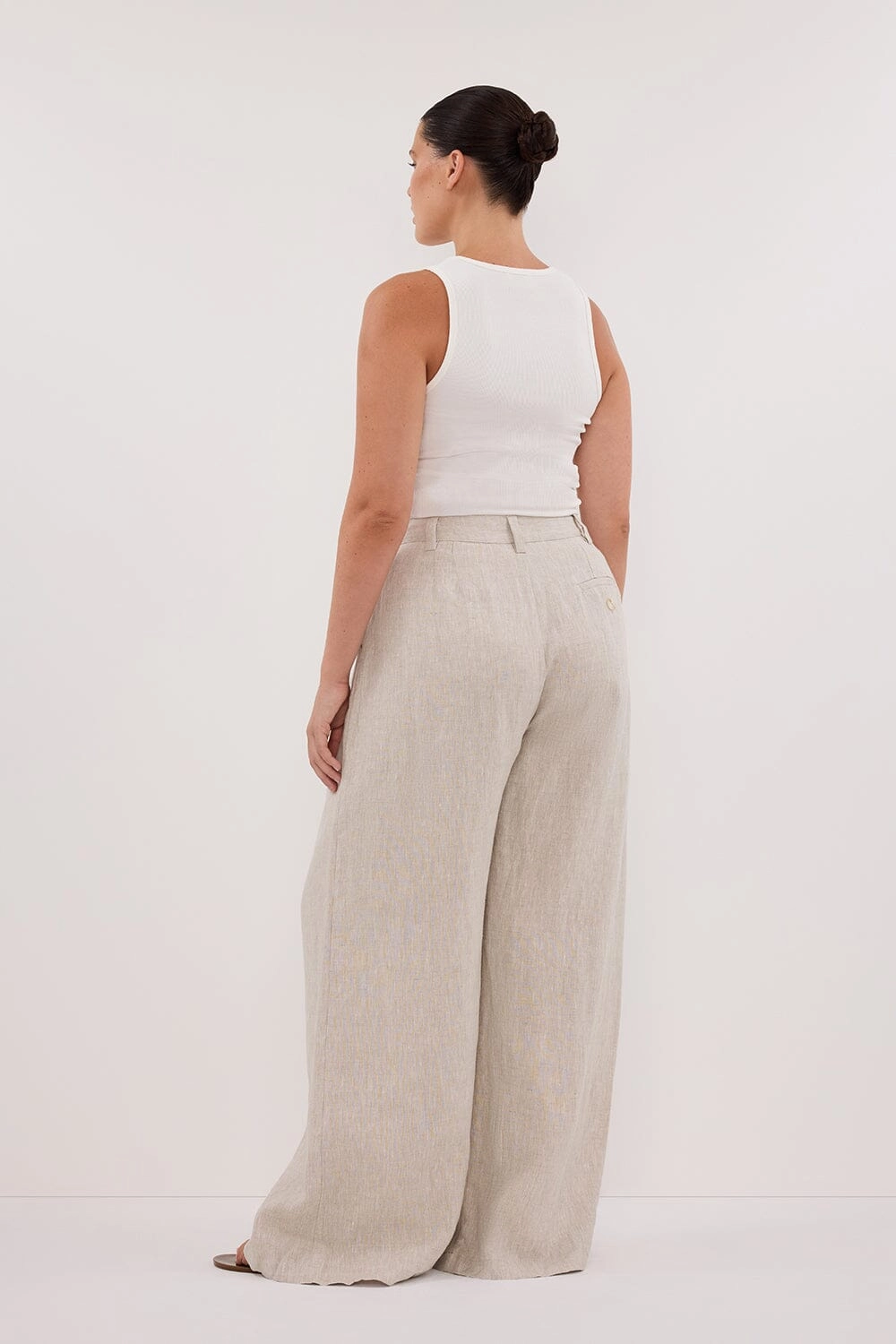HOLDEN NATURAL LINEN PANT