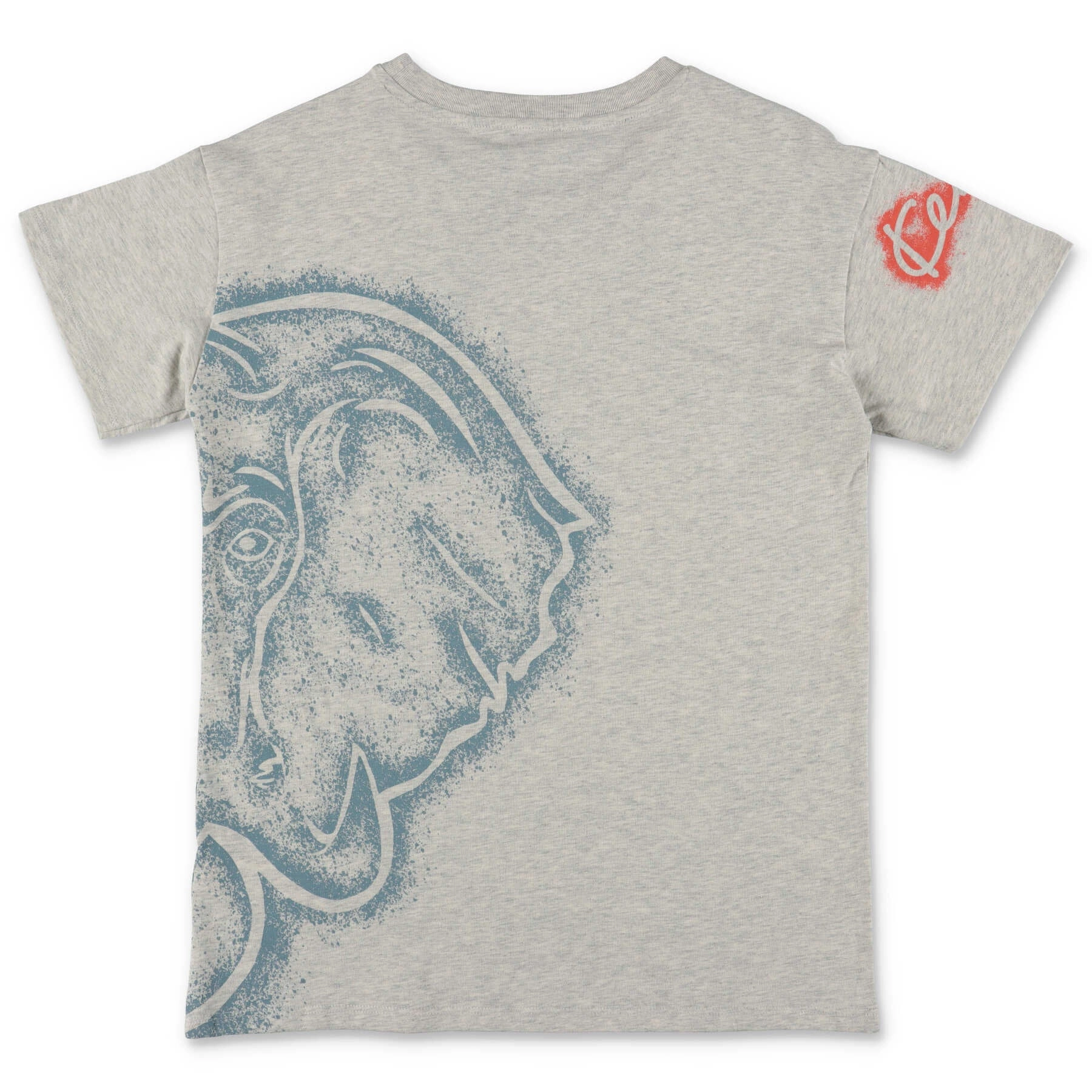 Kenzo Kids Logo Printed Crewneck T-Shirt