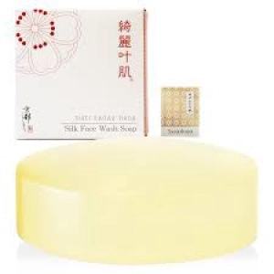 Kirei-Kanau-Hada Silk Face Wash Soap