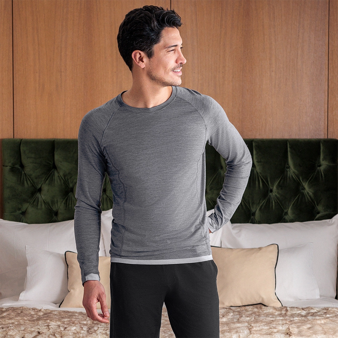 Long sleeve top — NATTWARM™