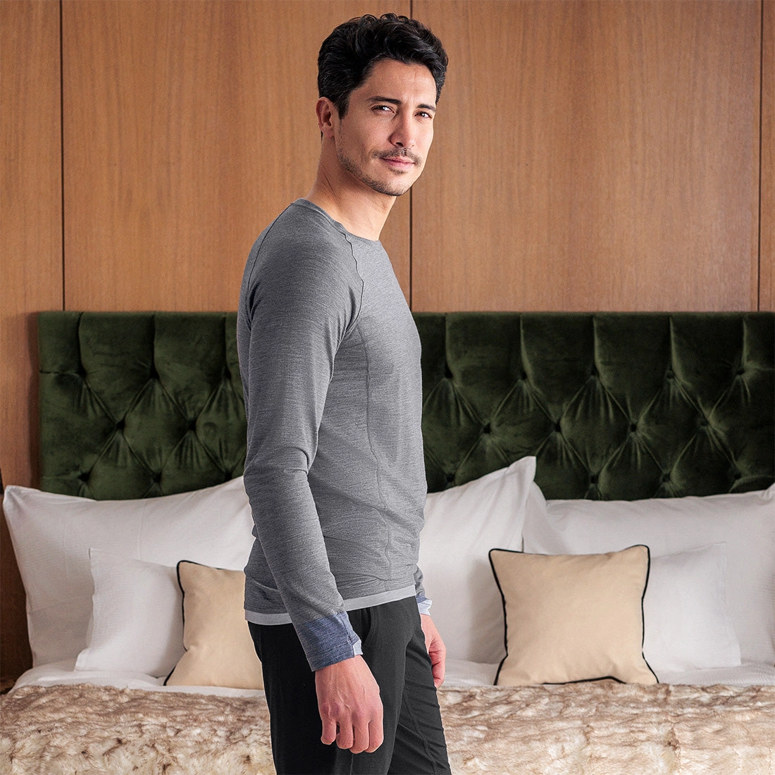 Long sleeve top — NATTWARM™