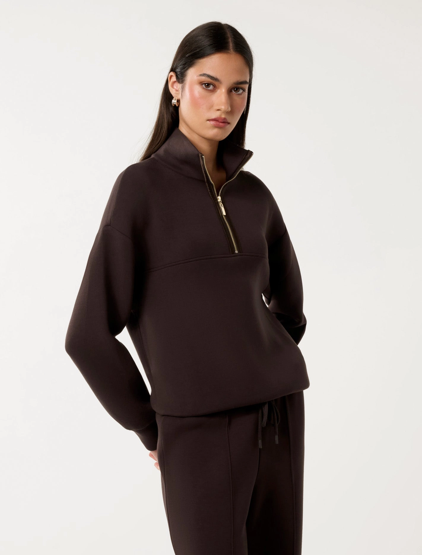 Lya Lounge Satin Trim Jumper